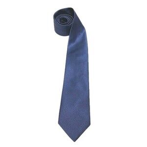 Jacob Alexander Tie Men's Necktie 100% Silk Blue Handmade Classic Preppy